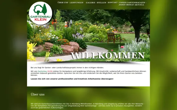 gartenbau-klein.com