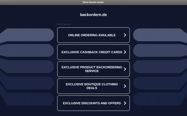 backordern.de