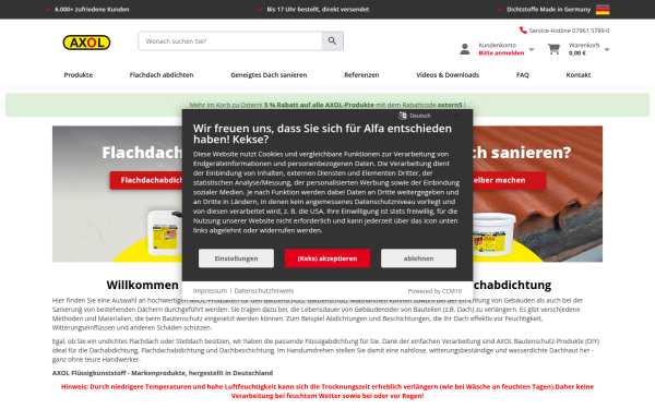 www.axol-bautenschutz.de