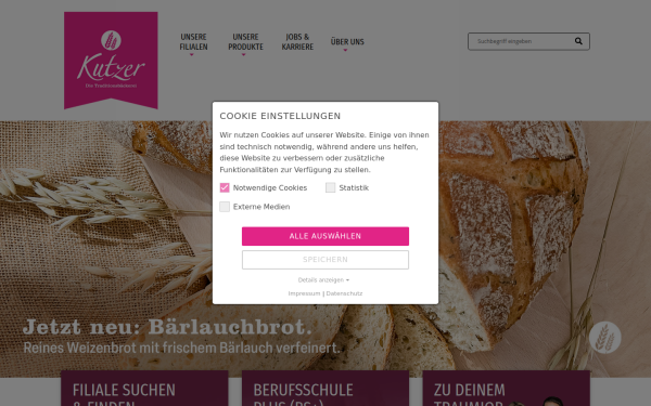 www.backhaus-kutzer.de