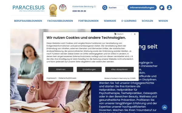 www.paracelsus.de