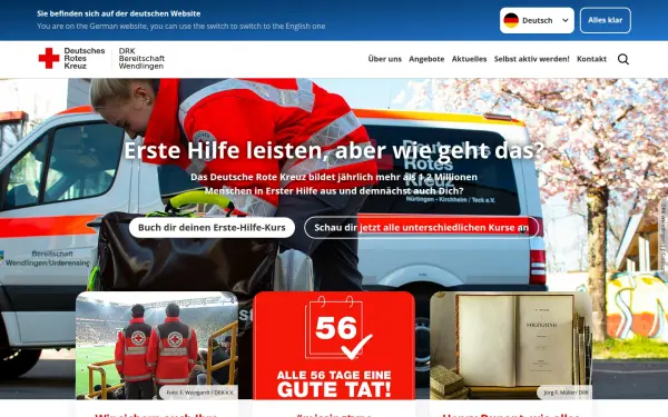 www.drkwendlingen.de