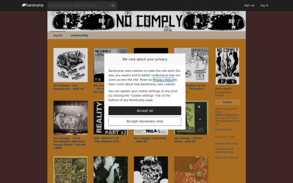 nocomplypv.bandcamp.com