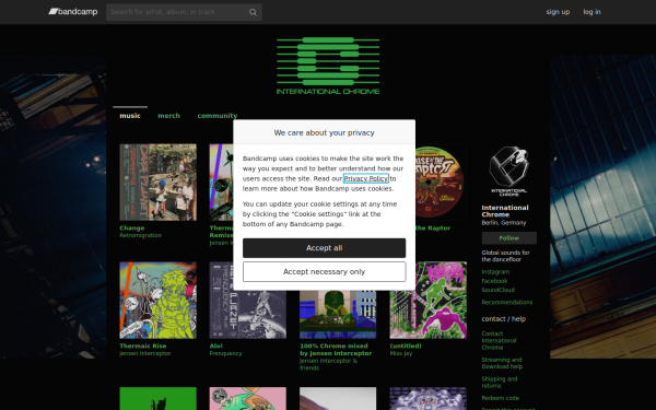 internationalchrome.bandcamp.com