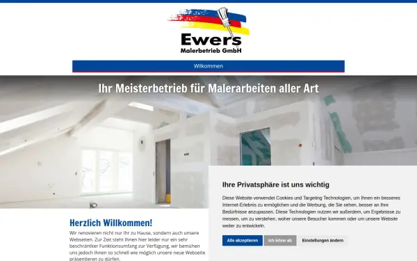 www.ewers-malerbetrieb.de