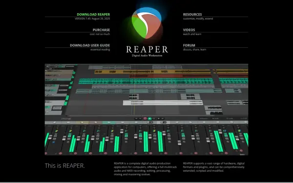 www.reaper.fm