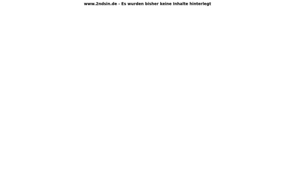 2ndsin.de