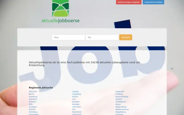 www.aktuellejobboerse.de