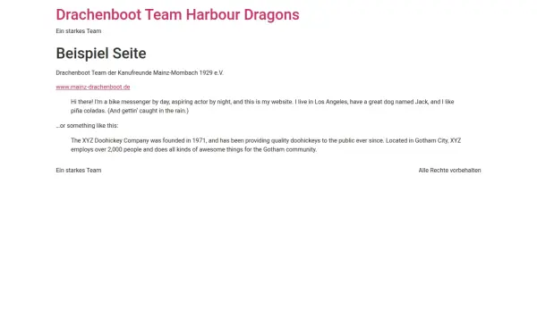 harbour-dragons.de