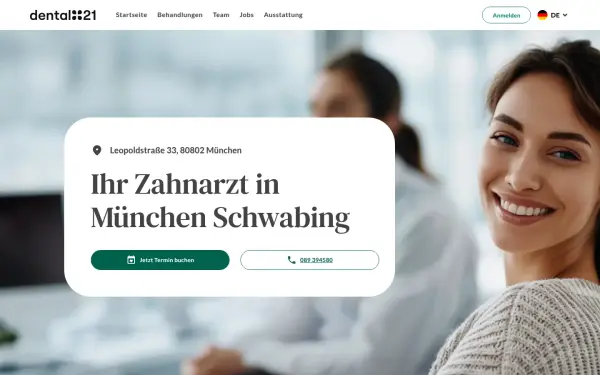www.dental21-schwabing.de