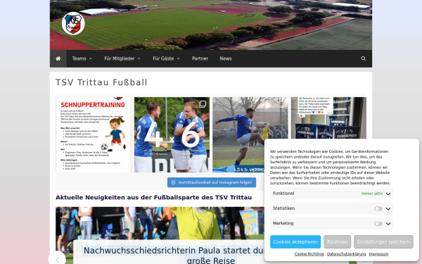 www.tsvtrittau-fussball.de
