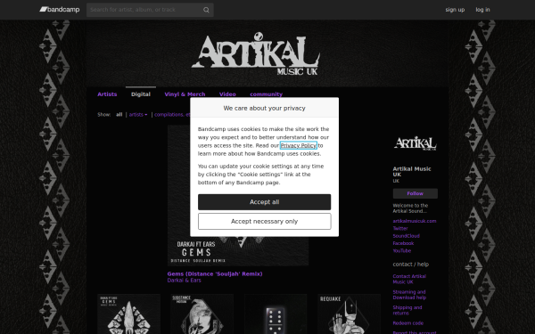 artikalmusic.bandcamp.com
