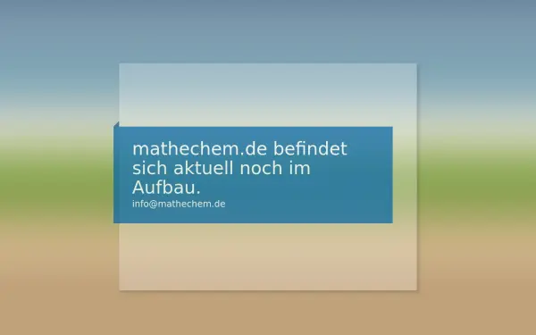 mathechem.de
