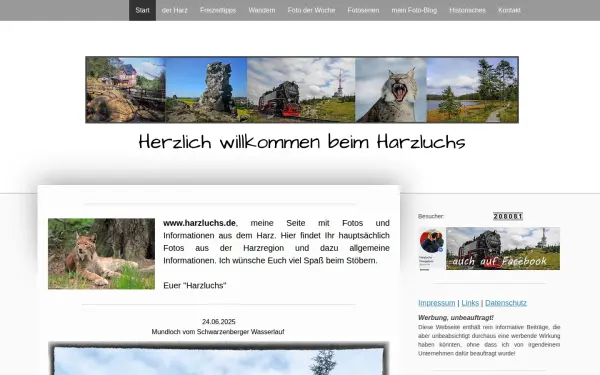 www.harzluchs.de