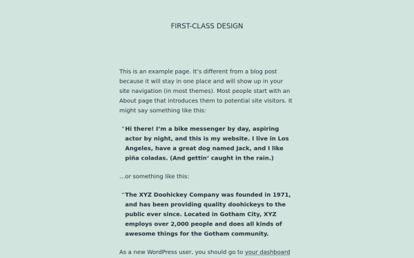 first-class.design