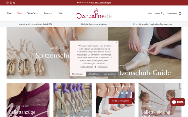 danceline.de