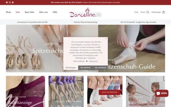 danceline.de
