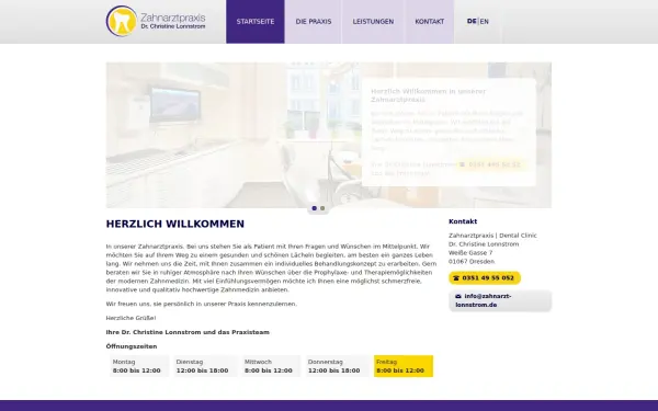 www.zahnarzt-lonnstrom.de