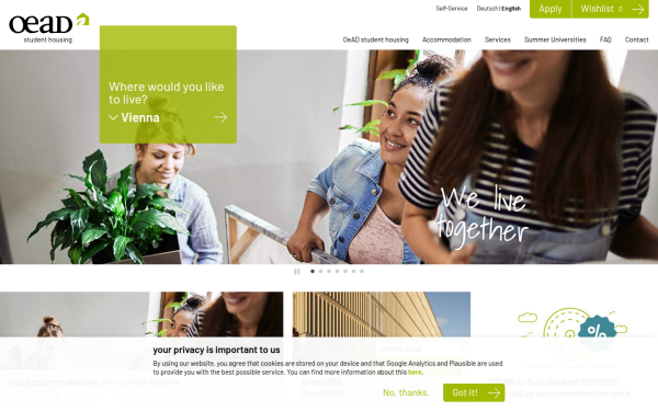 www.oeadstudenthousing.at