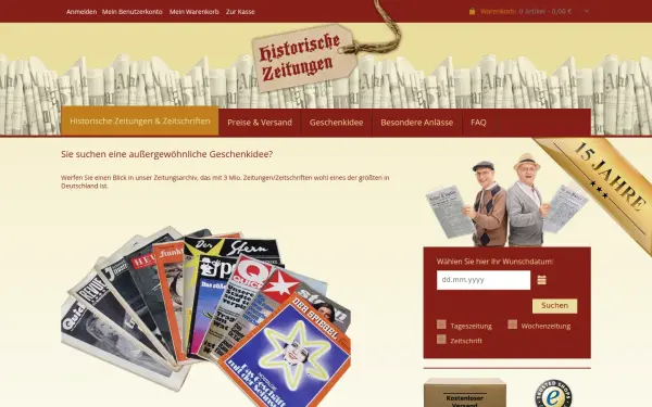 die-alte-zeitung.de