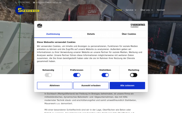www.sabrowski-beton.de