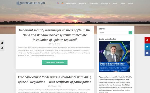 www.lautenbacher.io