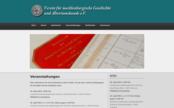www.geschichtsverein-mecklenburg.de