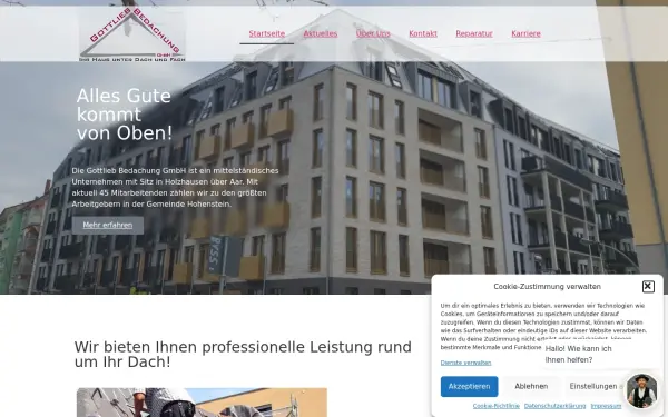 www.gottliebbedachung.de