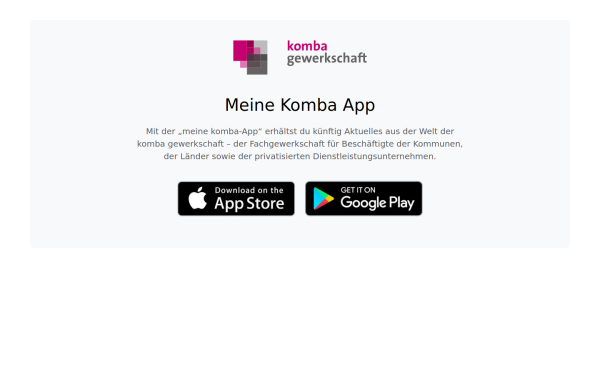 meine.komba.de