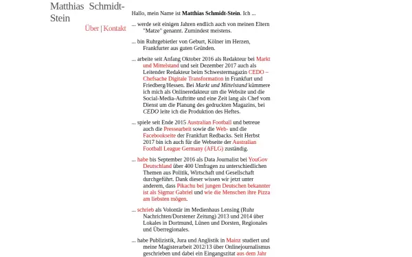 matthias.schmidt-stein.com