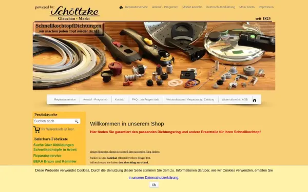www.schnellkochtopfdichtungen.de