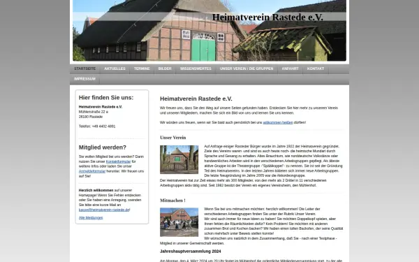www.heimatverein-rastede.de