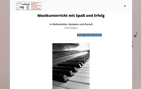 musikstudio-sing.de