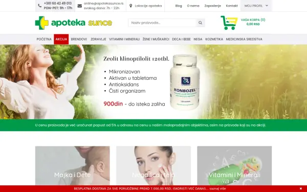 www.apotekasunce.rs