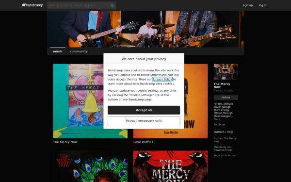 themercynow.bandcamp.com