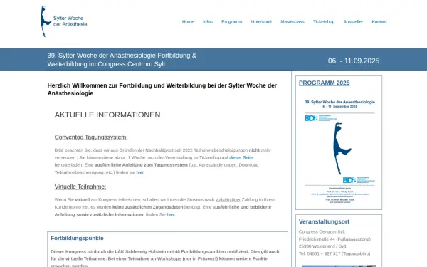 anaesthesiewoche.de