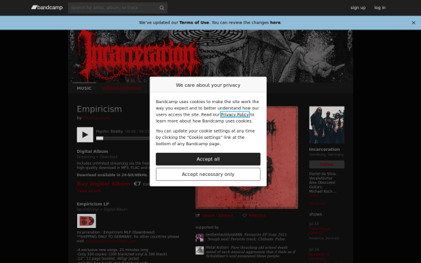 incarceration.bandcamp.com