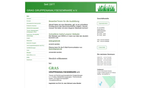 www.gruppenanalyse-gras.de