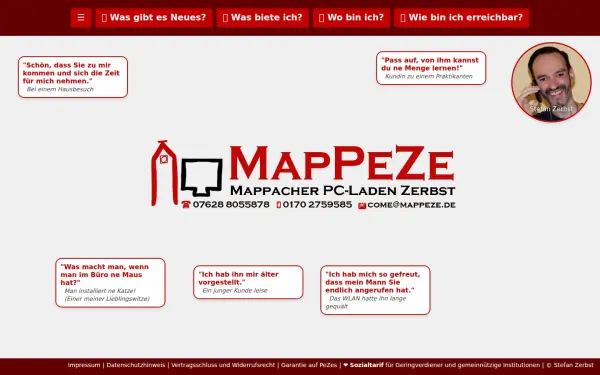 www.mappeze.de