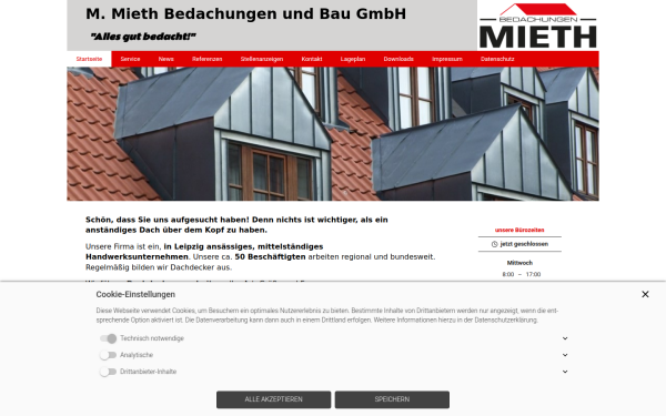 mieth-bedachungen.de