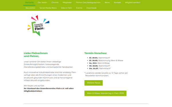 www.gewerbeverein-flein.de