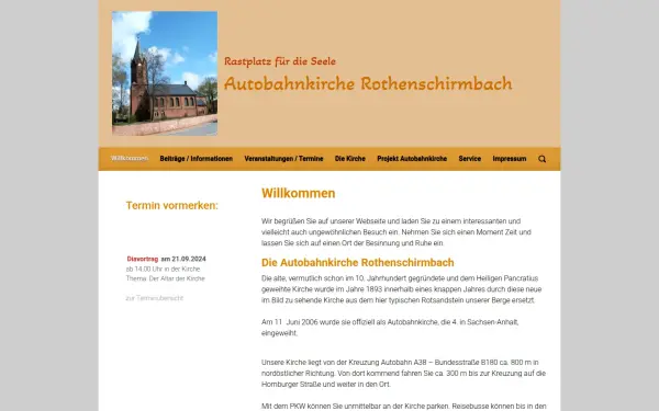 autobahnkirche-rothenschirmbach.de
