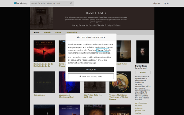 danielknox.bandcamp.com