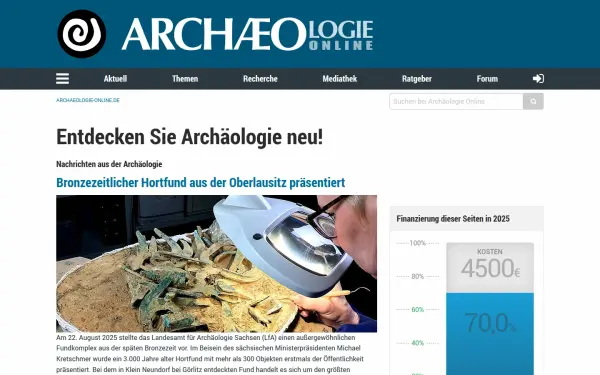 www.archaeologie-online.de