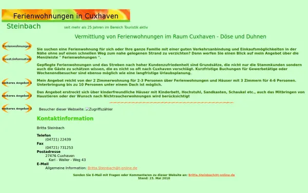 cuxferien-steinbach.de