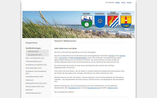 amtlandschaftsylt.de
