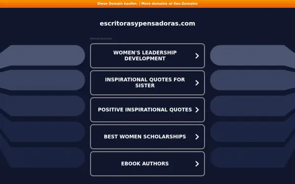 ww38.escritorasypensadoras.com