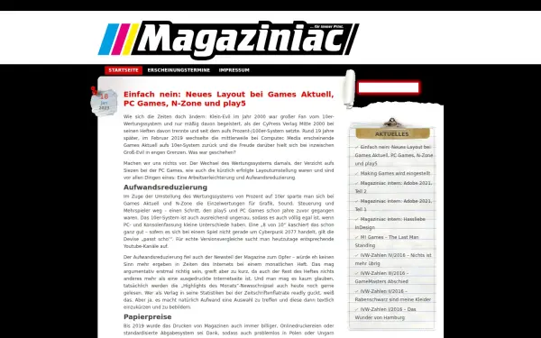 www.magaziniac.de