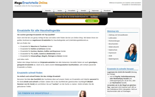 www.mega-ersatzteile-online.de