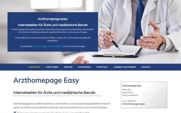 arzthomepage-easy.de
